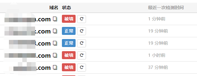 域名被拦截检测工具